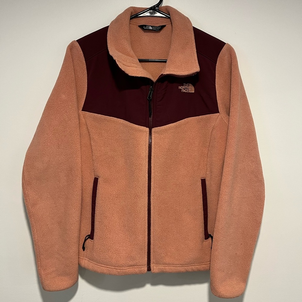 The North Face Peach-Colored Fleece Jacket
